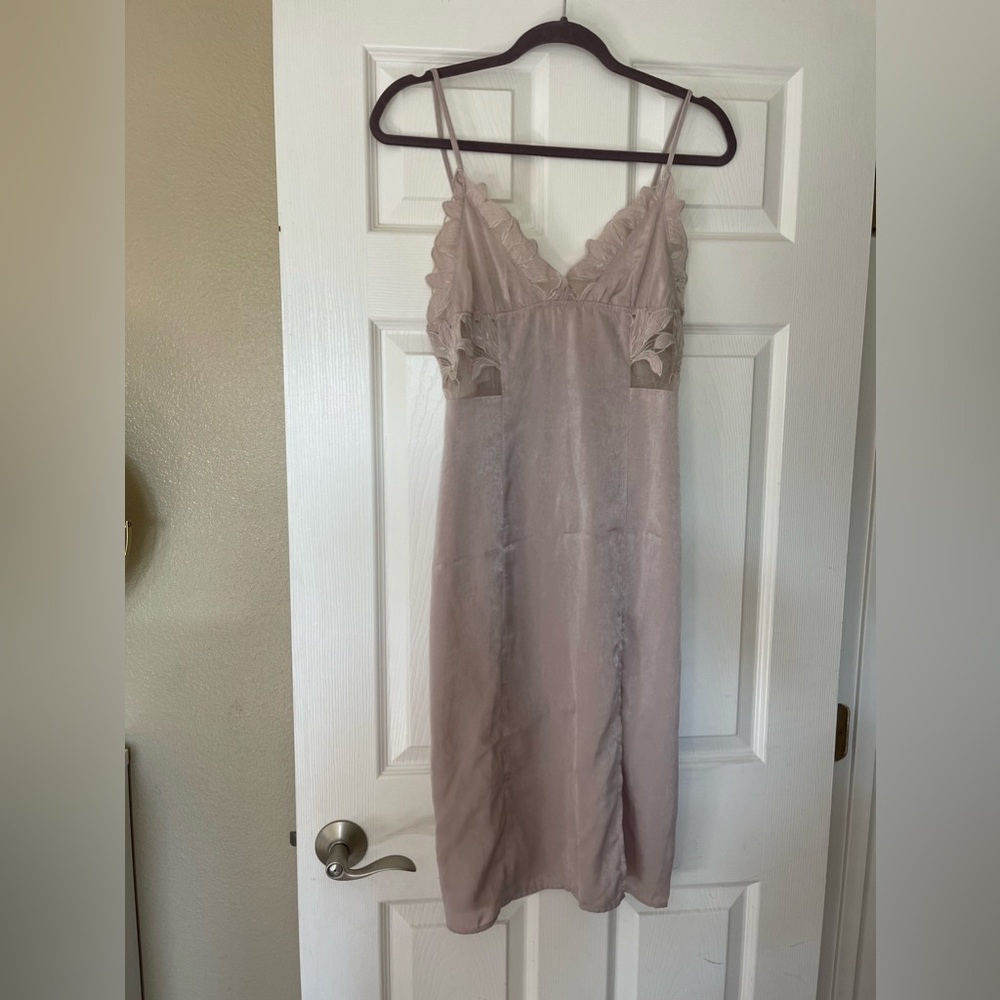 NEW House of CB , Honey Punch dusty pink mini dress
